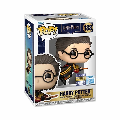 Funko Pop! Movies: Harry Potter - Harry Potter (Quidditch) #188 [2025 Winter Convention Exclusive] *PREORDER*
