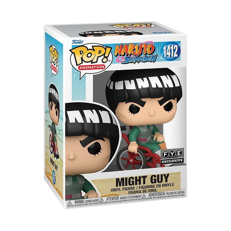 Funko Pop! Anime: Naruto - Might Guy On Wheelchair #1412 [FYE Exclusive]