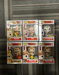 FUNKO! ASIA EXCLUSIVES: THREE KINGDOMS, JOURNEY TO THE WEST, CHOUCHOU, GENSHIN IMPACT, LEGENDARY CREATURES & MYTHS, BRUCE LEE, OLD MASTER Q, ULTRAMAN, VOLTRON, GUDETAMA, WATER MARGIN, DISNEY, FREDDY FUNKO *WEB ONLY*