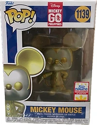 Funko Pop! DISNEY GOLDEN MICKEY MOUSE GO BARONG #1139 [Toy CON FUNATIC PHILLIPINES ONLY LIMITED 1000 EXCLUSIVE]