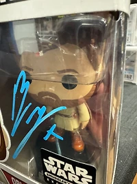 FUNKO POP! Star Wars Obi Wan Kenobi Smuggler’s Bounty Exclusive # 214 [SIGNED by Ewan McGregor] SWAU authentic