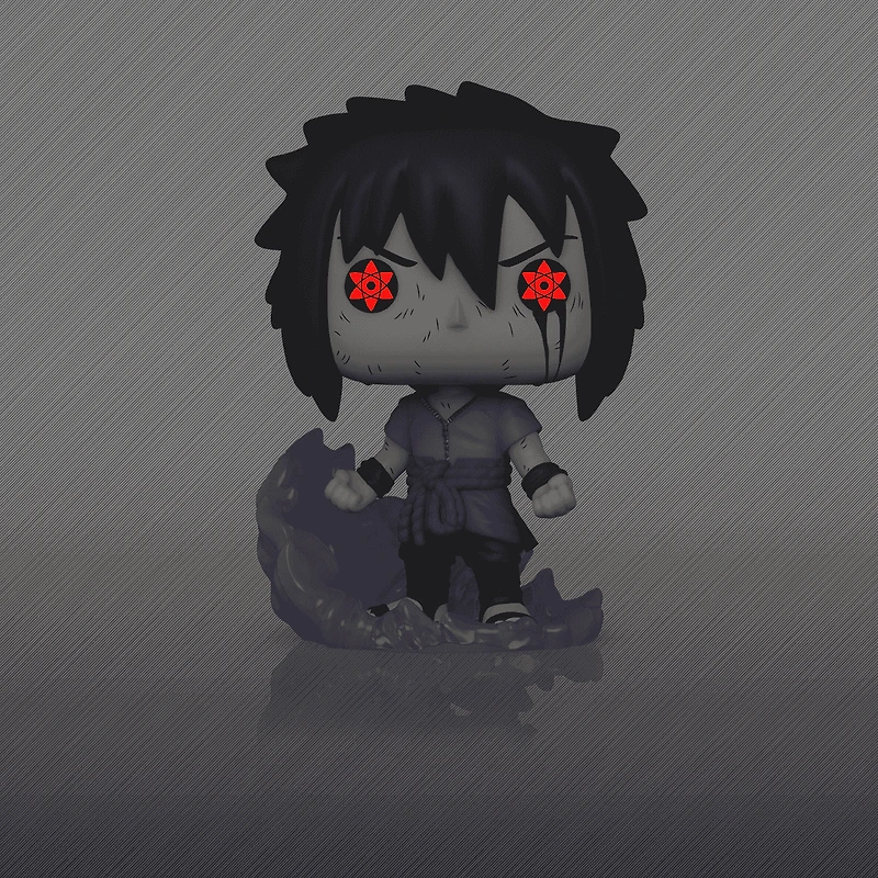 Funko Pop! Anime: Naruto - Sasuke Uchiha (Amaterasu) #1436 [Funko Shop Exclusive - GITD]