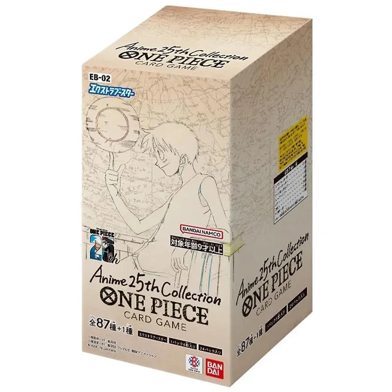 Bandai: One Piece Card Game - EB-02 Anime 25th Collection Japanese Booster Box