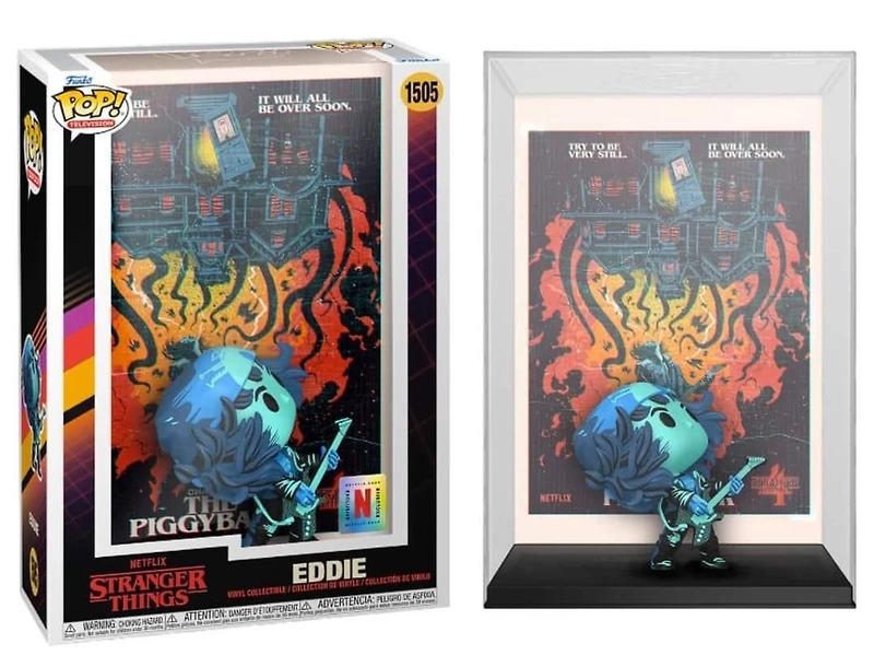 Funko Pop! Television: Stranger Things - Eddie (The Piggy Back Comic Cover) #1505 [Netflix Exclusive]