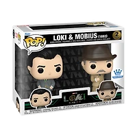 Funko Pop! Marvel - Loki & Mobius (1893) 2pk [Funko Shop Exclusive]