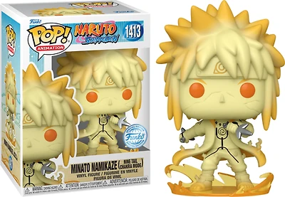 FUNKO POP! ANIMATION: NARUTO - MINATO NAMIKAZE [NINE TAIL CHAKRA MODE] #1413