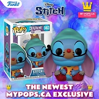 Funko Pop! Disney: Stitch In Costume - Stitch as Cinderella's Gus Gus #1463 [Exclusive]