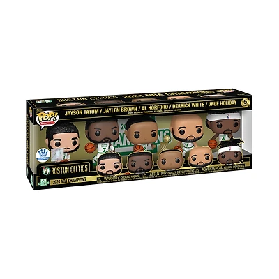 FUNKO POP! BOSTON CELTICS 2024 NBA CHAMPIONS 5-PACK