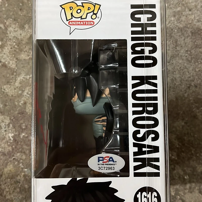Funko Pop! Anime: Bleach - Ichigo Kurosaki #1616 [CrunchyRoll Exclusive] SIGNED BY JOHNNY YONG BOSCH