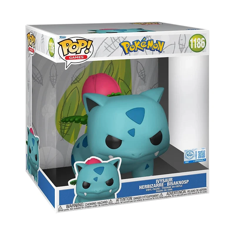 Funko Pop! Games: Pokemon - Jumbo 10" Ivysaur #1186 [Funko Special Edition] *PREORDER*