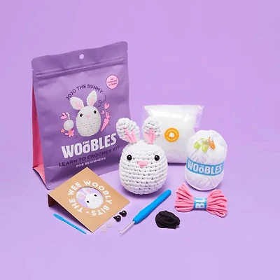 The Woobles: Beginner Crochet Kit - Jojo The Bunny