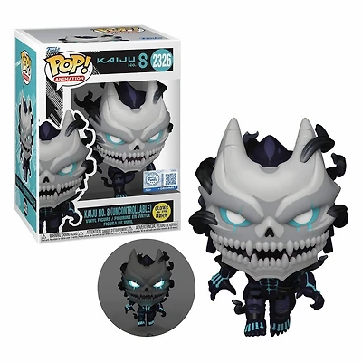 Funko Pop! Anime: Kaiju No. 8 - Kaiju No. 8 (Uncontrollable) #2326 [Funko Special Edition - Glow-In-The-Dark (GITD)] *PREORDER*
