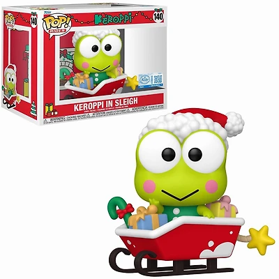 Funko Pop! Sanrio: Rides - Keroppi In Sleigh #140 [Funko Special Edition] *PREORDER*