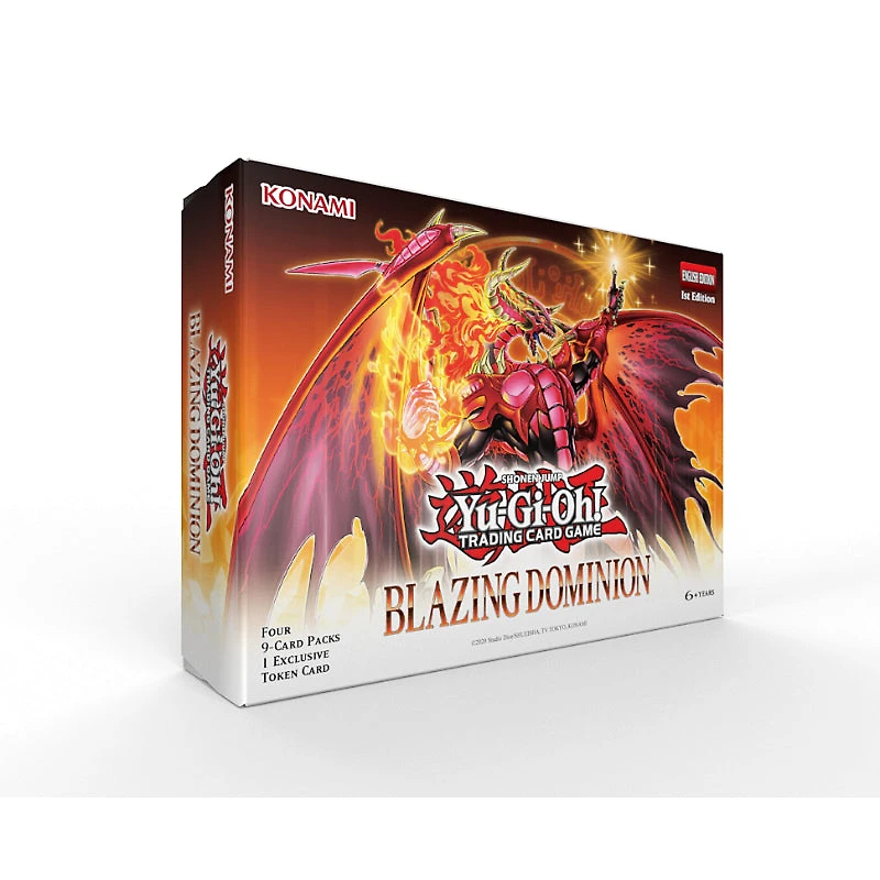Yu-Gi-Oh! TCG - Blazing Dominion 1st Edition English Tuck Box