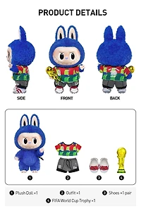 PopMart: The Monsters (Labubu) x FIFA Series - "Catch The Win" Vinyl Face Doll *PREORDER*