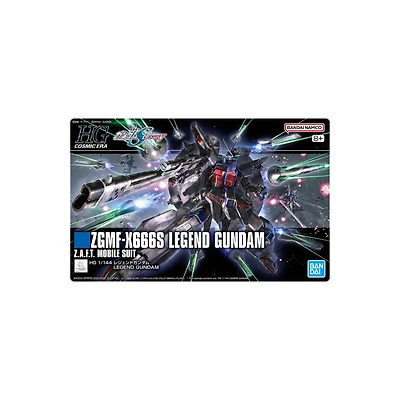 Bandai: Gunpla - ZGMF-X666S Legend Gundam High Grade Cosmic Era [HGCE] 1/144 Model Kit