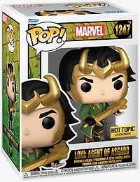 FUNKO POP! MARVEL - LOKI: AGENT OF ASGARD **HOT TOPIC EXCLUSIVE** #1247