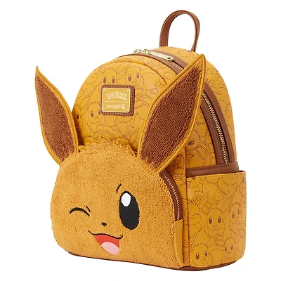 Loungefly: Pokemon - Eevee Textured Mini Cosplay Backpack