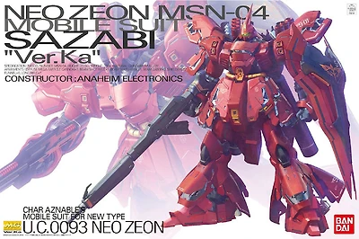 MG MSN-04 Sazabi Ver.Ka 1/100