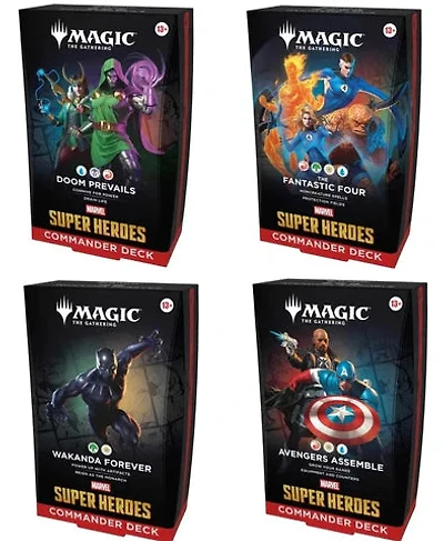 Magic The Gathering: Marvel Super Heroes - Commander Deck Set *PREORDER*