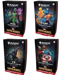 Magic The Gathering: Marvel Super Heroes - Commander Deck Set *PREORDER*