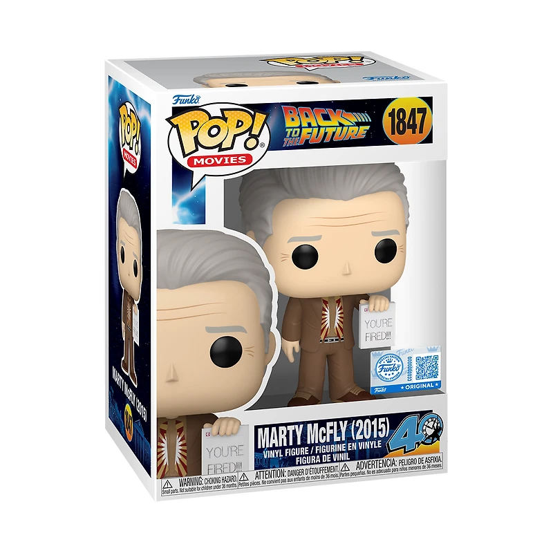 Funko Pop! Movies: Back to the Future - Marty McFly (2015) #1847 [Funko Special Edition] *PREORDER*