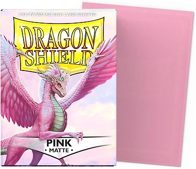 Dragon Shield - Matte Pink "Christa" 100ct Card Sleeves