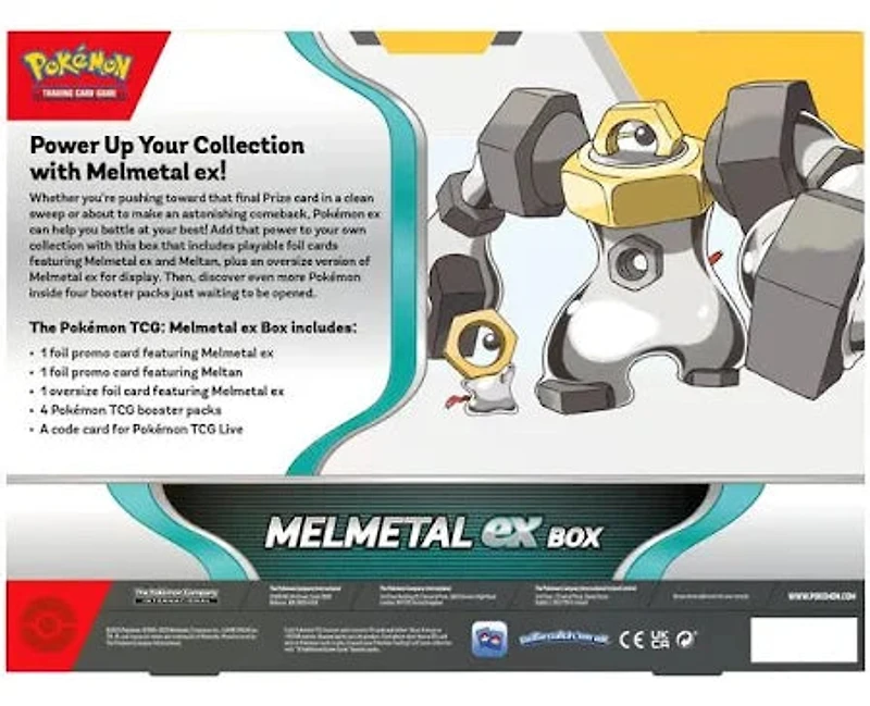 Pokemon TCG: Scarlet & Violet - Melmetal ex & Black Kyurem ex 2-Pack Box Set [Exclusive] *PREORDER*