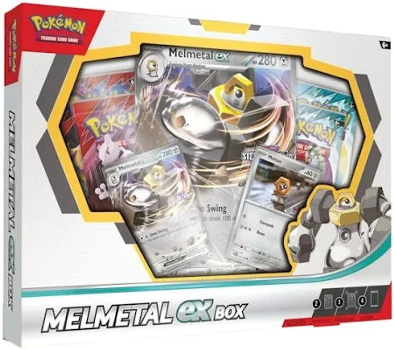 Pokemon TCG: Scarlet & Violet - Melmetal ex & Black Kyurem ex 2-Pack Box Set [Exclusive] *PREORDER*