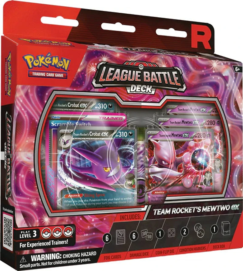 Pokemon TCG - Team Rocket's Mewtwo ex League Battle Deck