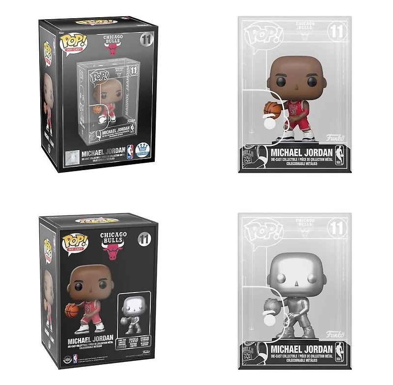 Funko Pop! Sports: NBA - Michael Jordan (Die Cast) #11 [Funko Shop Exclusive]