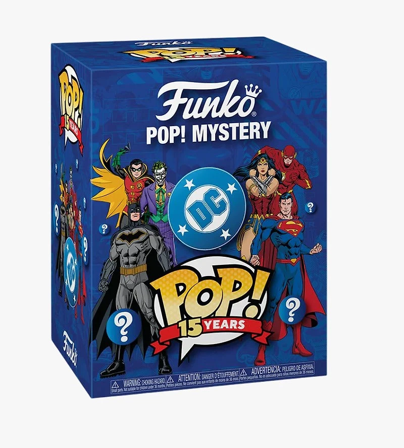 Funko Pop! 15 Years Anniversary - DC Mystery Box [Shared Convention Sticker 2025 NYCC] *PREORDER*