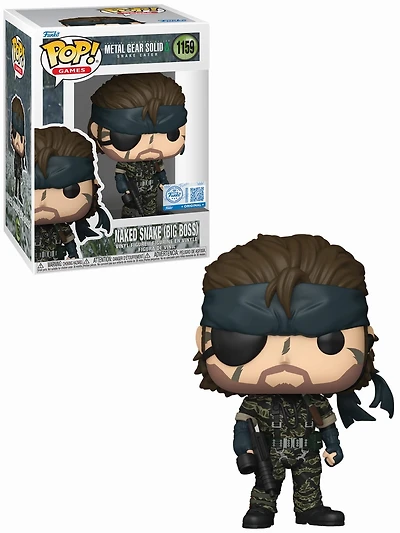 Funko Pop! Games: Metal Gear Solid - Naked Snake (Big Boss) #1159 [Funko Special Edition] *PREORDER*