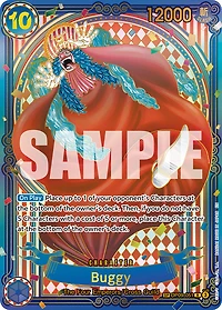 One Piece TCG - Buggy OP09-051 (Gold SP)