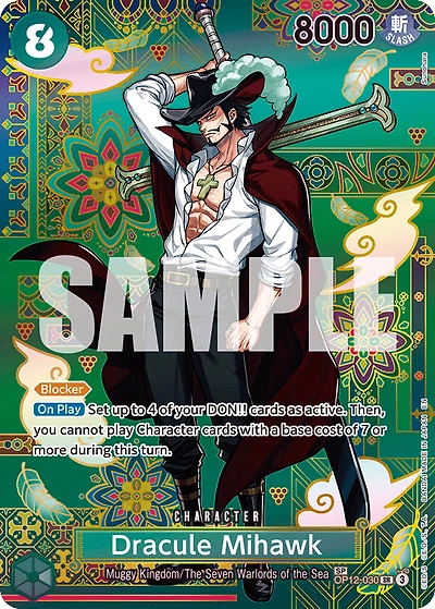 One Piece TCG - Dracule Mihawk OP12-030 (SP)