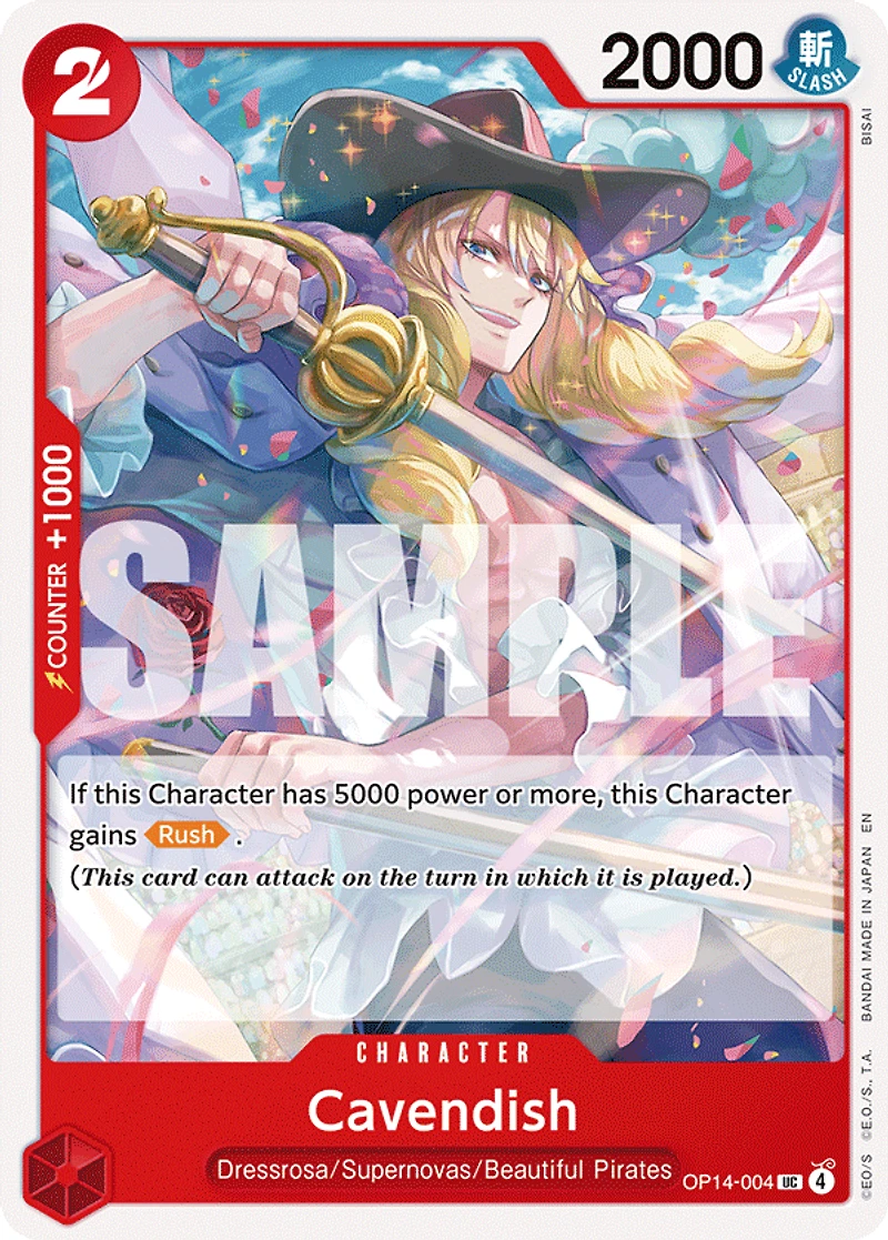 One Piece TCG - Cavendish OP14-04