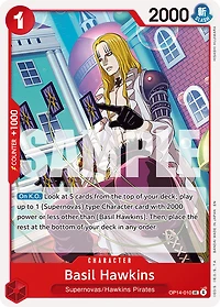 One Piece TCG -  Basil Hawkins OP14-10