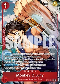 One Piece TCG -  Monkey.D.Luffy OP14-13 (Alternate Art)
