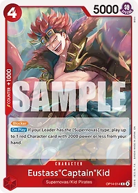 One Piece TCG -  Eustass"Captain"Kid OP14-14