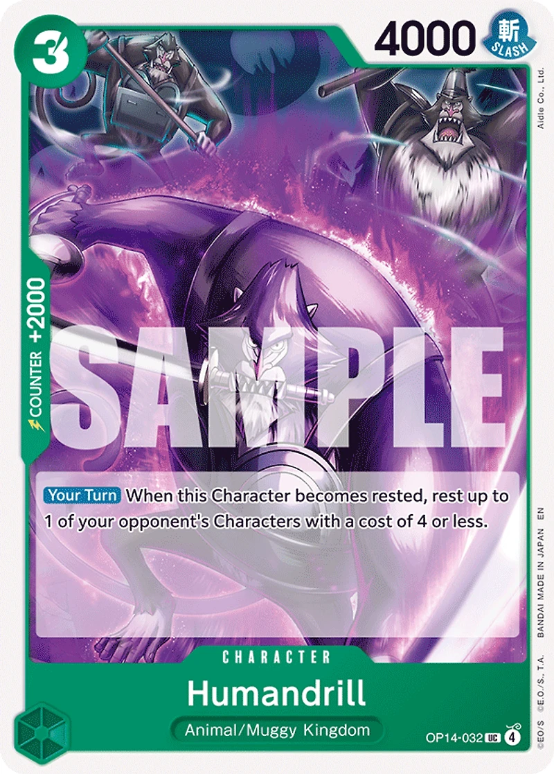 One Piece TCG - Humandrill OP14-32