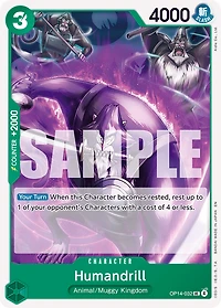One Piece TCG - Humandrill OP14-32