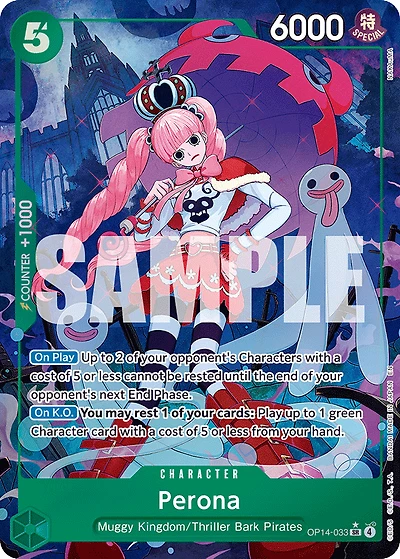 One Piece TCG - Perona OP14-33 (Alternate Art)