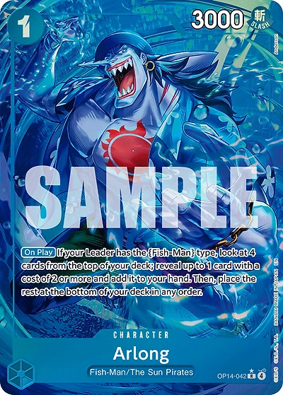 One Piece TCG - Arlong OP14-42 (Alternate Art)