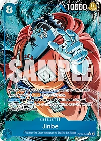 One Piece TCG - Jinbe OP14-49 (Alternate Art)