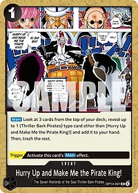 One Piece TCG - Hurry Up and Make Me the Pirate King! OP14-97