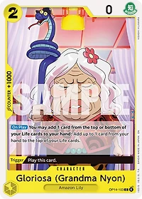 One Piece TCG - Gloriosa (Grandma Nyon) OP14-103