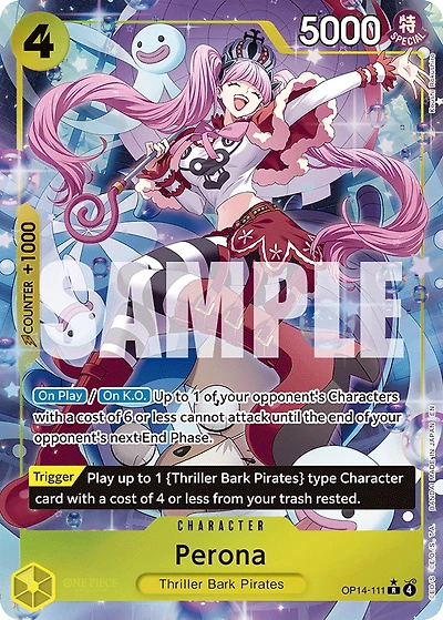 One Piece TCG - Perona OP14-111 (Alternate Art)