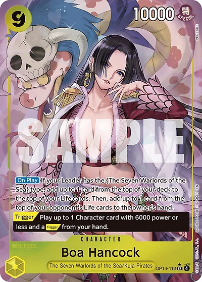 One Piece TCG - Boa Hancock OP14-112 (Alternate Art)