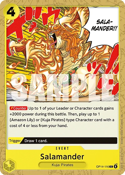 One Piece TCG - Salamander OP14-116