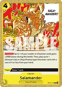 One Piece TCG - Salamander OP14-116